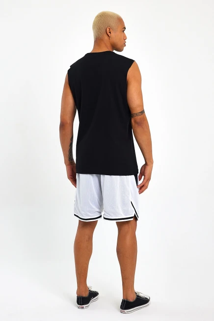 Süperlife Erkek Bisiklet Yaka Regular Fit New York Baskılı Tişort SPR22TS125