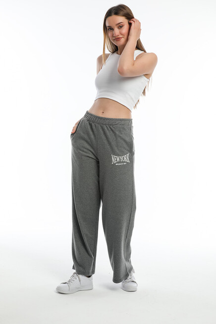 Süperlife Kadın Bol Paça Eşofman Altı SPR21Y60