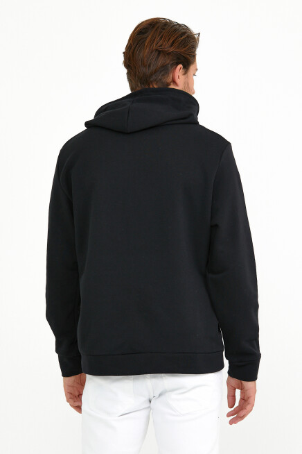 Süperlife Erkek Kapşonlu Regular Fit Tokyo Baskılı İnce Sweatshirt SPR22SW164