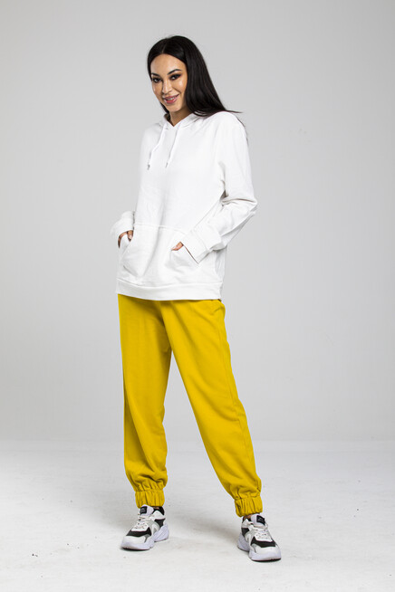 Kadın Regular Fit Eşofman Altı Basıc Jogger spr 20B05