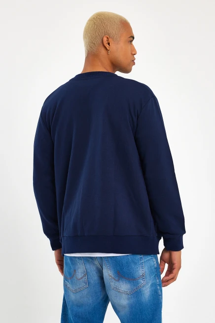 Süperlife Erkek Kalın Floda Cepli Regular Fit İnce Hırka SPR 20K63