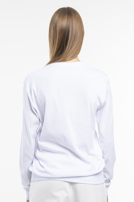 Süperlife Kadın Bisiklet Yaka Regular Fit Sweatshirt spr21k17