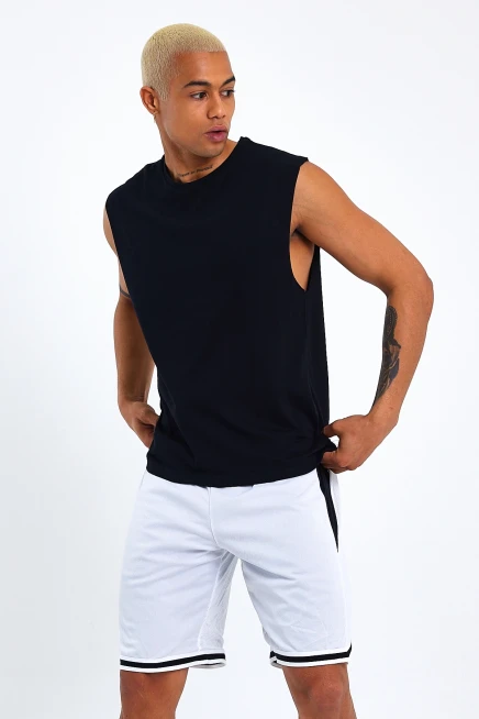 Süperlife Erkek Bisiklet Yaka Standart &Regular Kalıp Tişort SPR21Y03