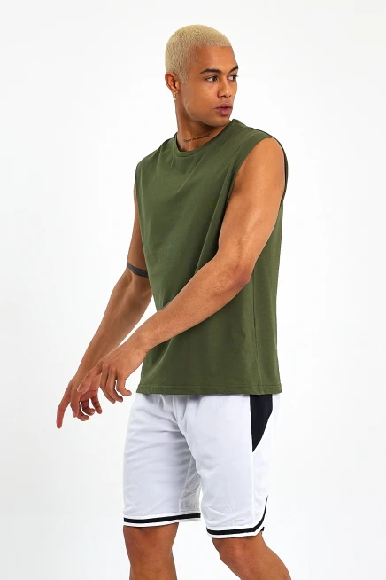 Süperlife Erkek Bisiklet Yaka Standart &Regular Kalıp Tişort SPR21Y03