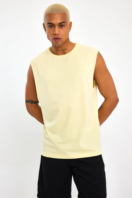 Süperlife Erkek Bisiklet Yaka Standart &Regular Kalıp Tişort SPR21Y03