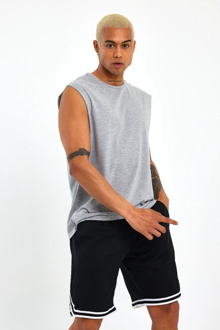 Süperlife Erkek Bisiklet Yaka Standart &Regular Kalıp Tişort SPR21Y03