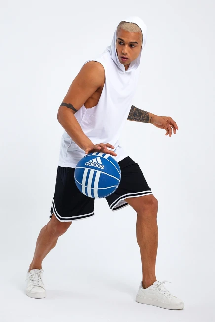 Süperlife Erkek Kapşonlu Standart &Regular Kalıp Fit Tişort SPR21Y04