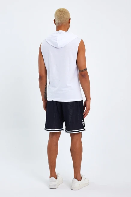 Süperlife Erkek Kapşonlu Standart &Regular Fit  Aır Baskılı Tişort SPR21Y07