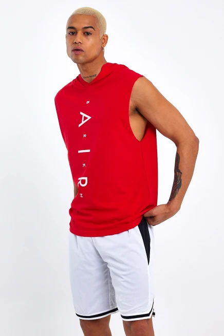 Süperlife Erkek Kapşonlu Standart &Regular Fit  Aır Baskılı Tişort SPR21Y07