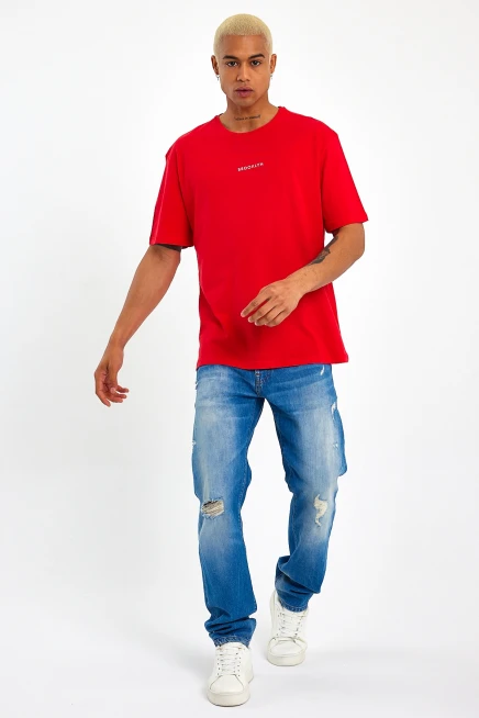 Süperlife Erkek Bisiklet Yaka Standart &Regular Fit SPR21Y27