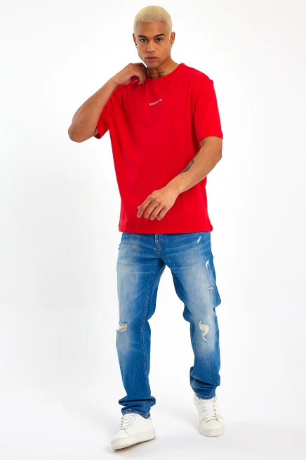 Süperlife Erkek Bisiklet Yaka Standart &Regular Fit SPR21Y27