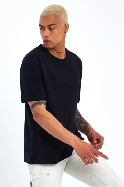 Süperlife Erkek Bisiklet Yaka  Standart &Regular Fit Tişort SPR21Y30