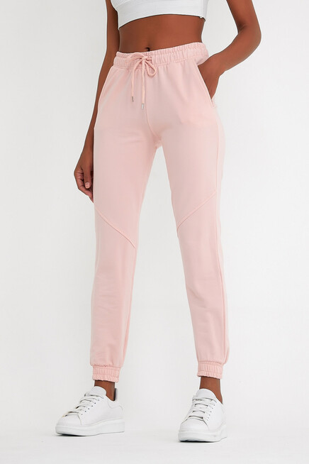 Süperlife Kadın Regular Fit İnce Eşofman Altı SPR22BE158 