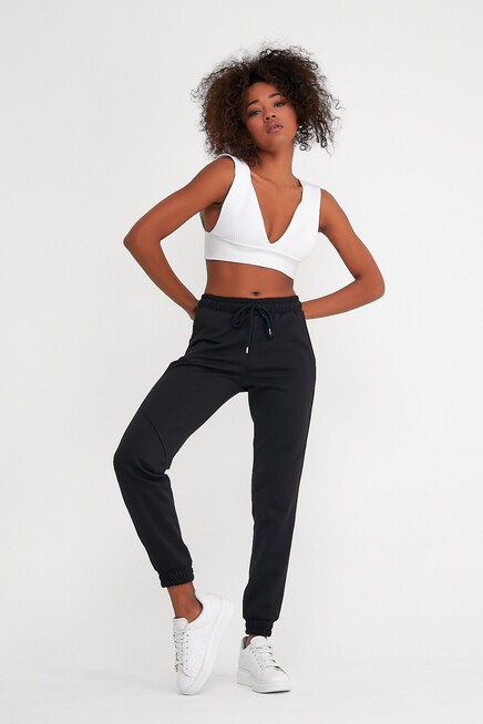 Süperlife Kadın Regular Fit İnce Eşofman Altı SPR22BE158 