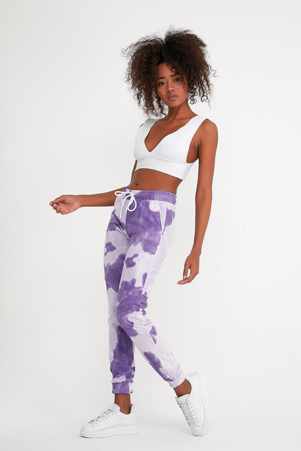 Süperlife Kadın Regular Fit İnce Eşofman Altı SPR22BE158 