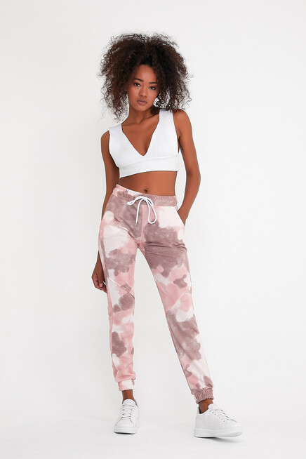 Süperlife Kadın Regular Fit İnce Eşofman Altı SPR22BE158 