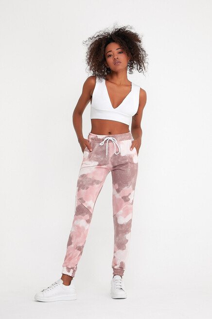 Süperlife Kadın Regular Fit İnce Eşofman Altı SPR22BE158 