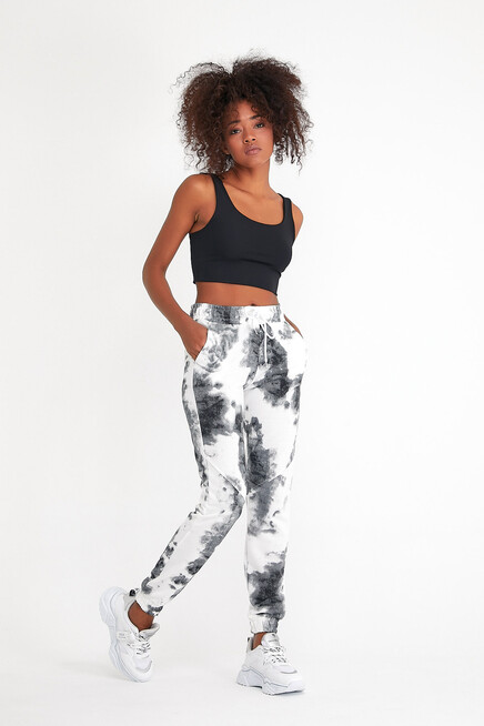 Süperlife Kadın Regular Fit İnce Eşofman Altı SPR22BE158 