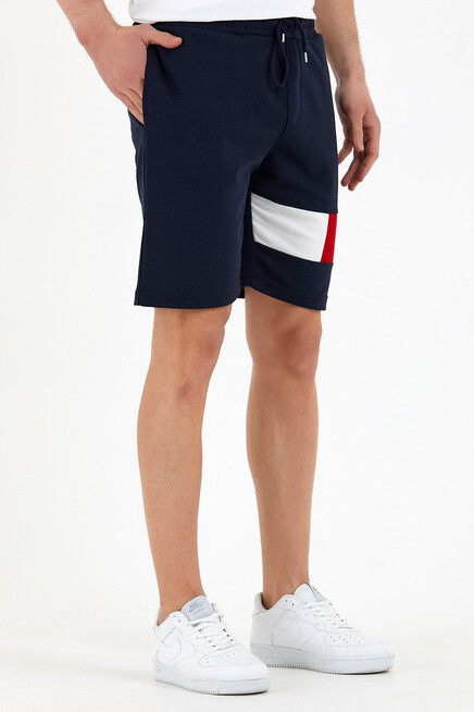 Süperlife Erkek Regular Fit Orta Boy Garnili Şort SPR22SR193