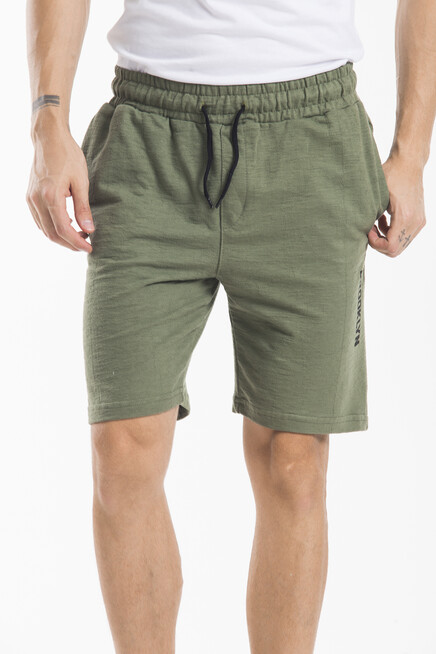 Süperlife Erkek Regular Fit Orta Boy Brooklyn Baskılı Şort SPR22SR208
