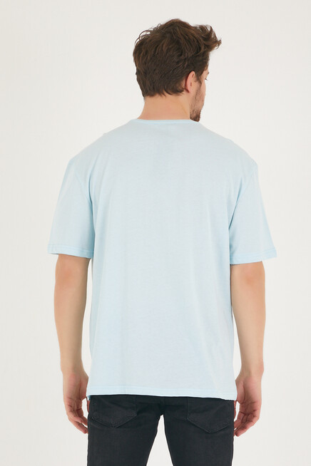 Süperlife Erkek Bisiklet Yaka Standart &Regular Fit Tişort SPR22TS110