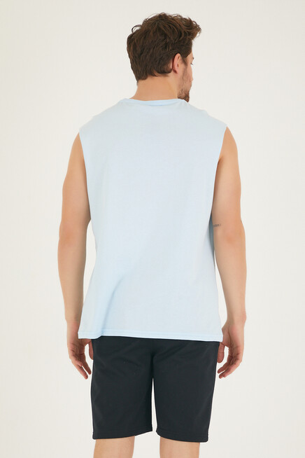 Süperlife Erkek Bisiklet Yaka Regular Fit Brooklyn Baskılı Tişört SPR22TS115