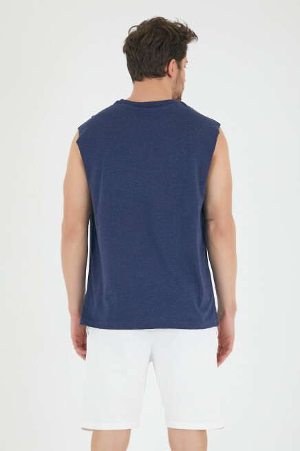 Süperlife Erkek Bisiklet Yaka Regular Fit Brooklyn Baskılı Tişört SPR22TS115