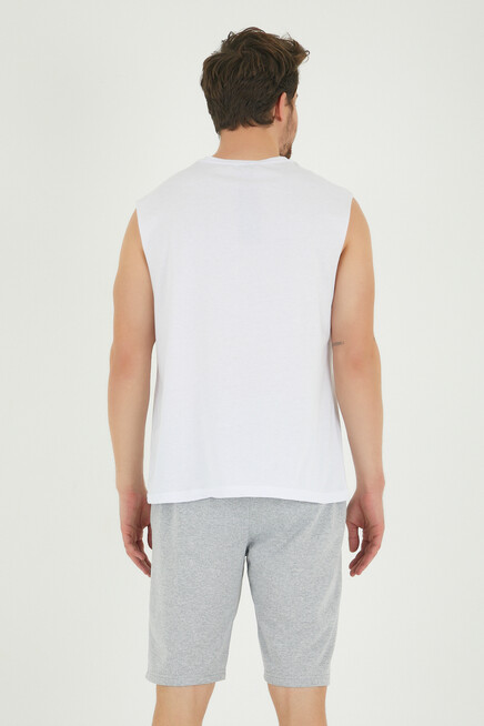 Süperlife Erkek Bisiklet Yaka Regular Fit Brooklyn Baskılı Tişört SPR22TS115