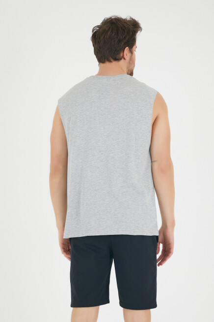 Süperlife Erkek Bisiklet Yaka Regular Fit Brooklyn Baskılı Tişört SPR22TS115