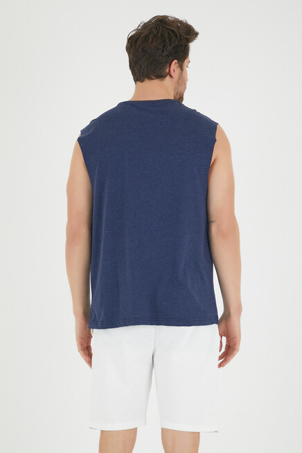 Süperlife Erkek Bisiklet Yaka Regular Fit  Brooklyn Baskılı  Tişört SPR22TS116