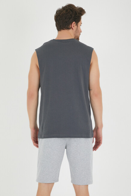 Süperlife Erkek Bisiklet Yaka Regular Fit  Brooklyn Baskılı  Tişört SPR22TS116