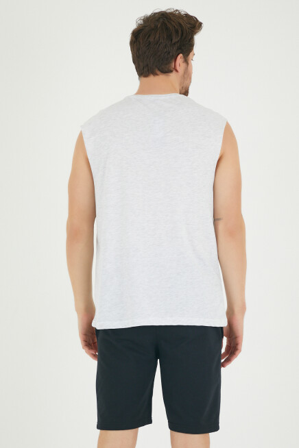 Süperlife Erkek Bisiklet Yaka Regular Fit  Brooklyn Baskılı  Tişört SPR22TS116