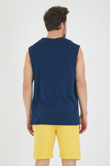 Süperlife Erkek Bisiklet Yaka Regular Fit N Baskılı Tişört SPR22TS117