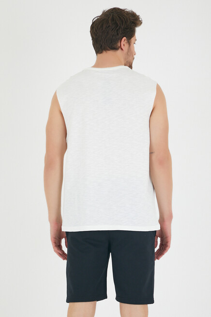 Süperlife Erkek Bisiklet Yaka Regular Fit N Baskılı Tişört SPR22TS117