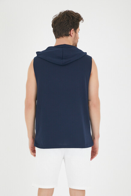 Süperlife Erkek Kapşonlu Regular Fit Tişört SPR22TS118