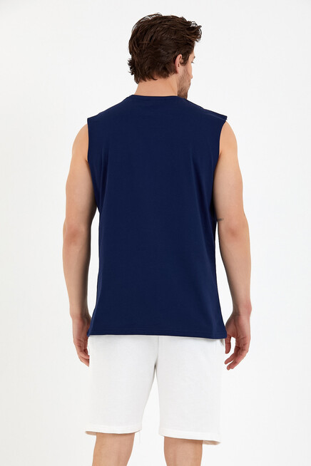 Süperlife Erkek Bisiklet Yaka Regular Fit New York Baskılı Tişort SPR22TS125