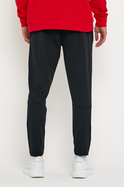 Erkek Dizden Parçalı Slim Fit Baskılı Eşofman Altı SPR22EA153 