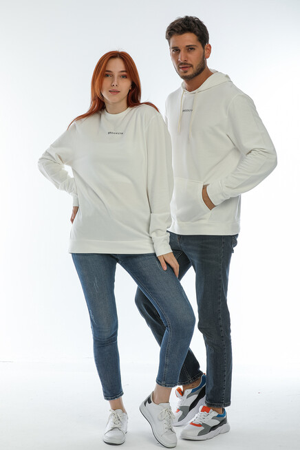 Süperlife Erkek Kapşonlu Regular Fit Brooklyn Baskılı İnce Sweatshirt SPR22SW161