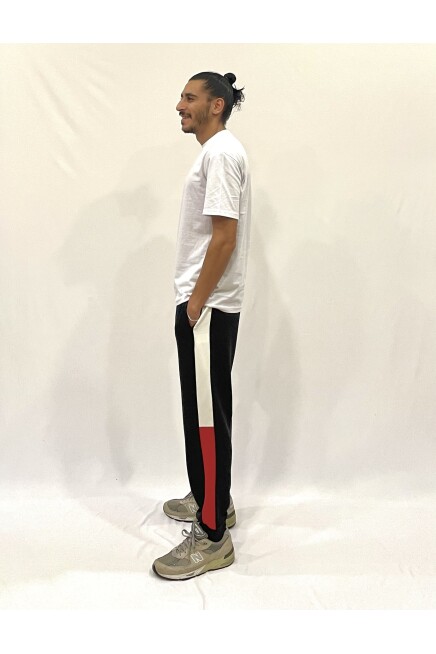 Erkek İçi  3 İplik Kalın Garnili Eşofman Altı SPR24EA74