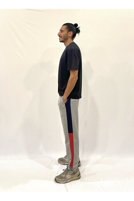 Erkek İçi  3 İplik Kalın Garnili Eşofman Altı SPR24EA74