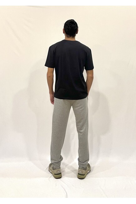 Erkek İçi  3 İplik Kalın Garnili Eşofman Altı SPR24EA74