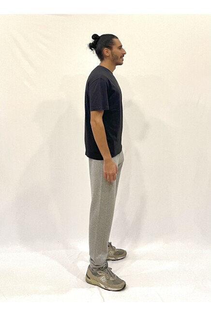 Erkek İçi  3 İplik Kalın Garnili Eşofman Altı SPR24EA74