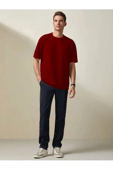 Süperlife Erkek Bisiklet Yaka  Standart &Regular Fit Tişort SPR21Y30