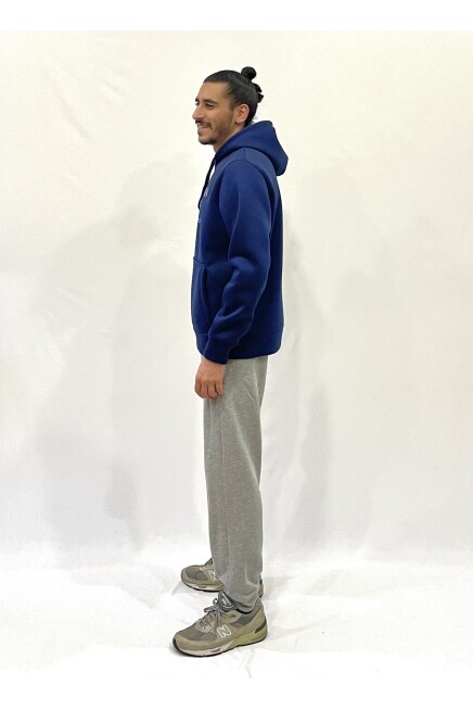 Süperlife Erkek Rahat Kalıp İçi Polarlı 3 iplik Amerikan Baskılı Swetashırt Spr24sw01