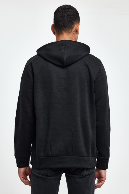 Süperlife Erkek Rahat Kalıp İçi Polarlı 3 iplik San Francisco Swetashırt spr24sw02