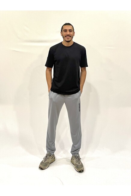 Süperlife Erkek Regular Fit Broklyn Baskılı İnce Eşofman Altı SPR 203 