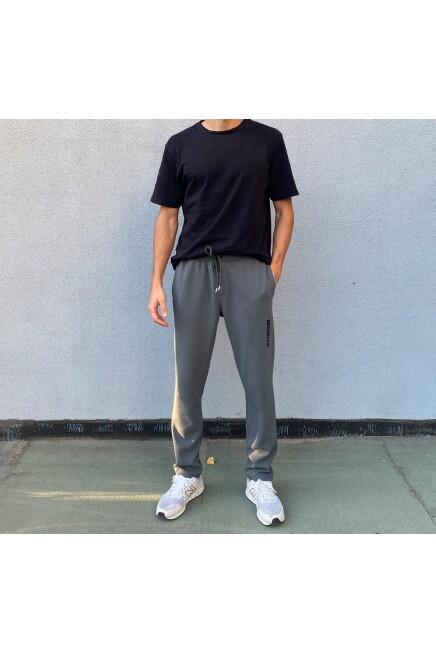 Süperlife Erkek Regular Fit Broklyn Baskılı İnce Eşofman Altı SPR 205