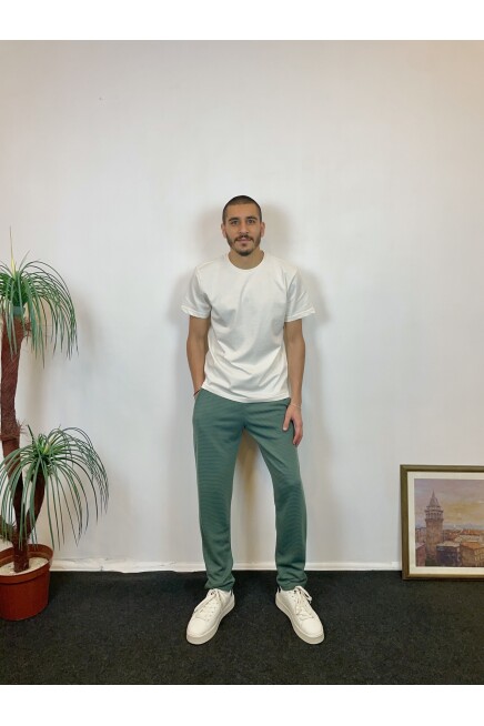 Erkek Regular Fit İnce Eşofman Altı SPR24EA83