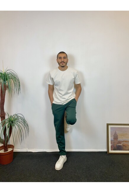 Erkek Regular Fit İnce Eşofman Altı SPR24EA83