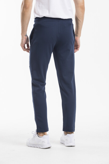 Erkek Regular/Normal Kesim Lastik Belli  Brooklyn Şehir Baskılı İnce Eşofman Altı 24EA205